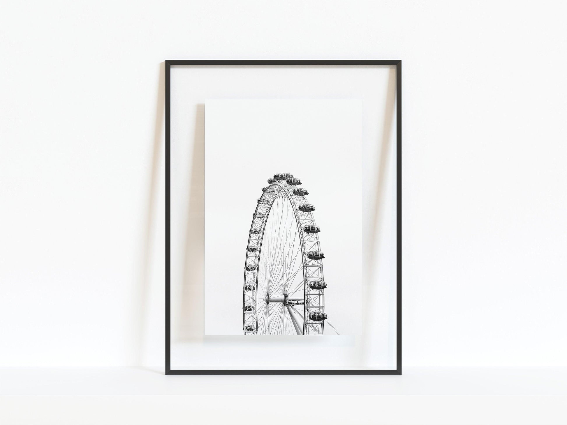 B&W London Eye IV | London Print - Departures Print Shop