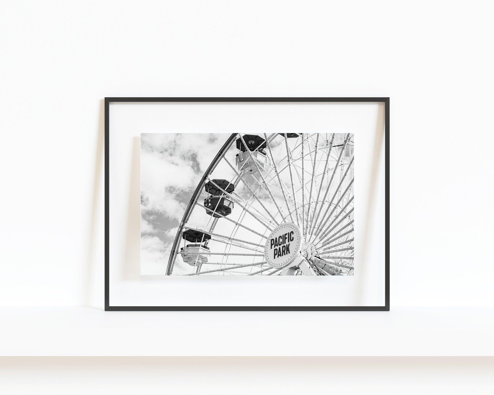 Pacific Park Ferris Wheel | Santa Monica Pier Print - Departures Print Shop