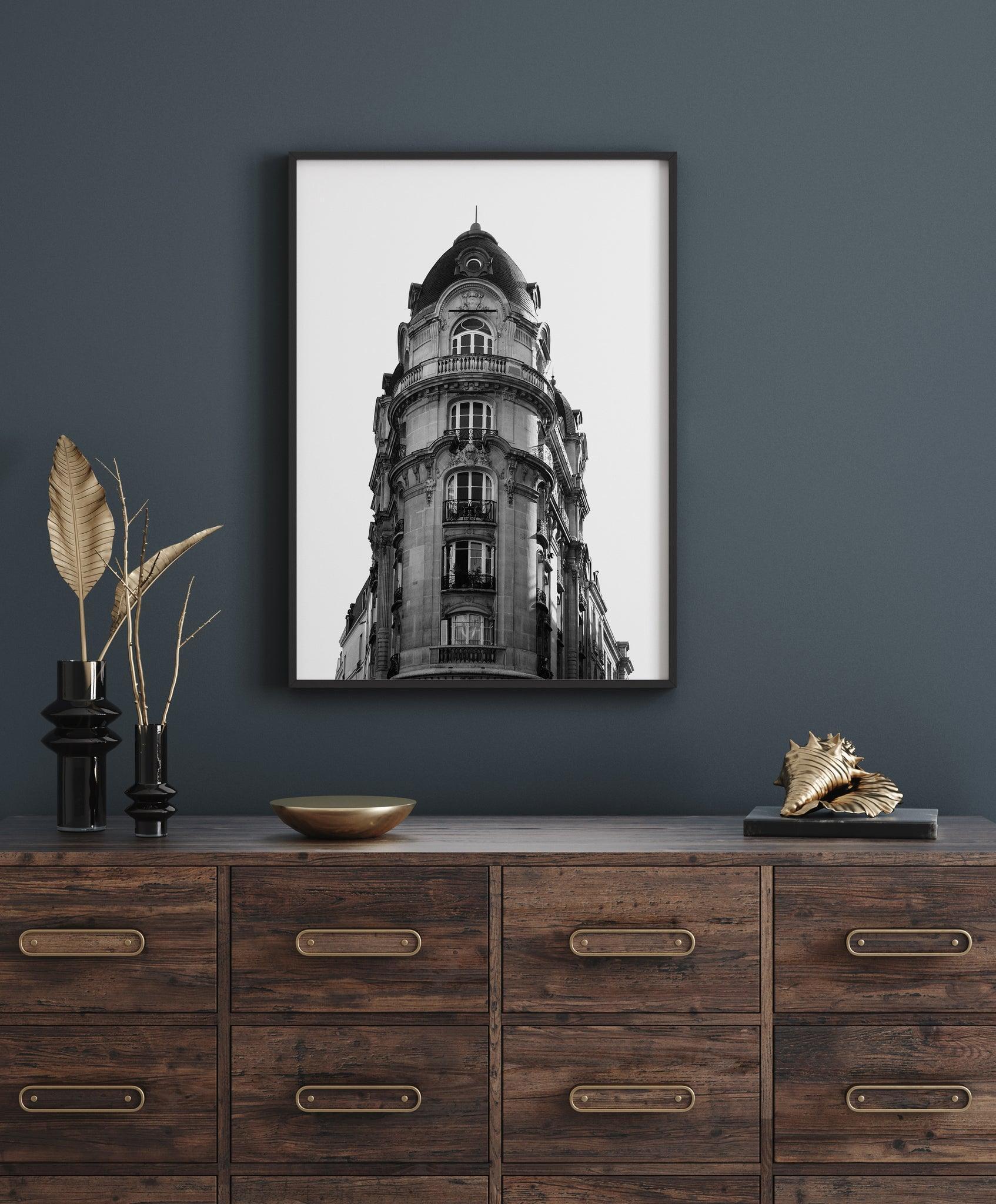 B&W Paris Architecture II | Travel Print - Departures Print Shop