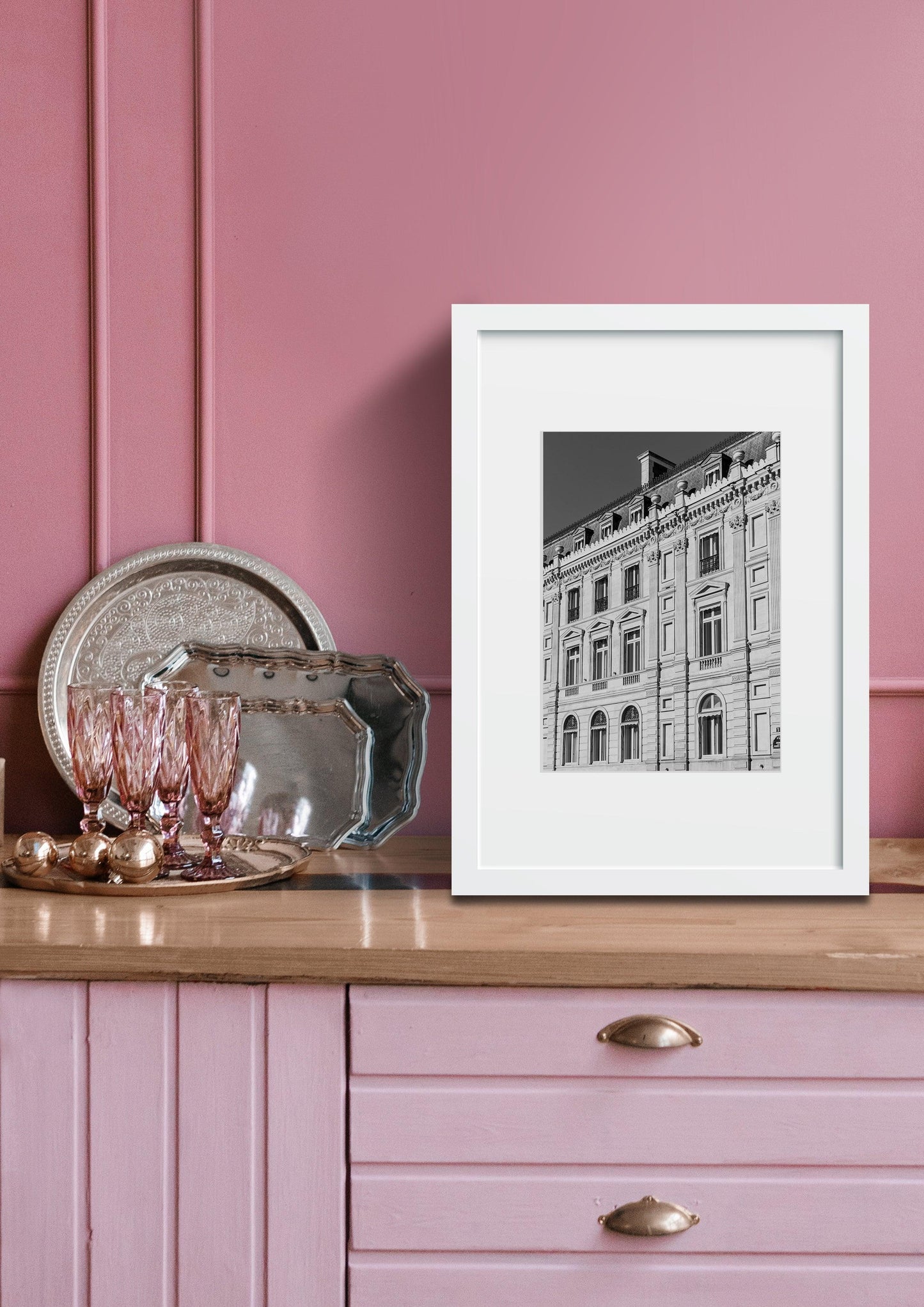 B&W Paris Architecture VI | Travel Print - Departures Print Shop