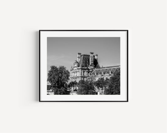 B&W Paris In The Fall | Paris Print - Departures Print Shop