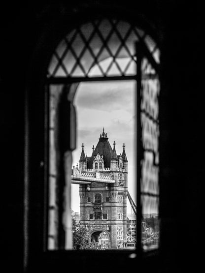 B&W Tower Bridge V | London Print - Departures Print Shop