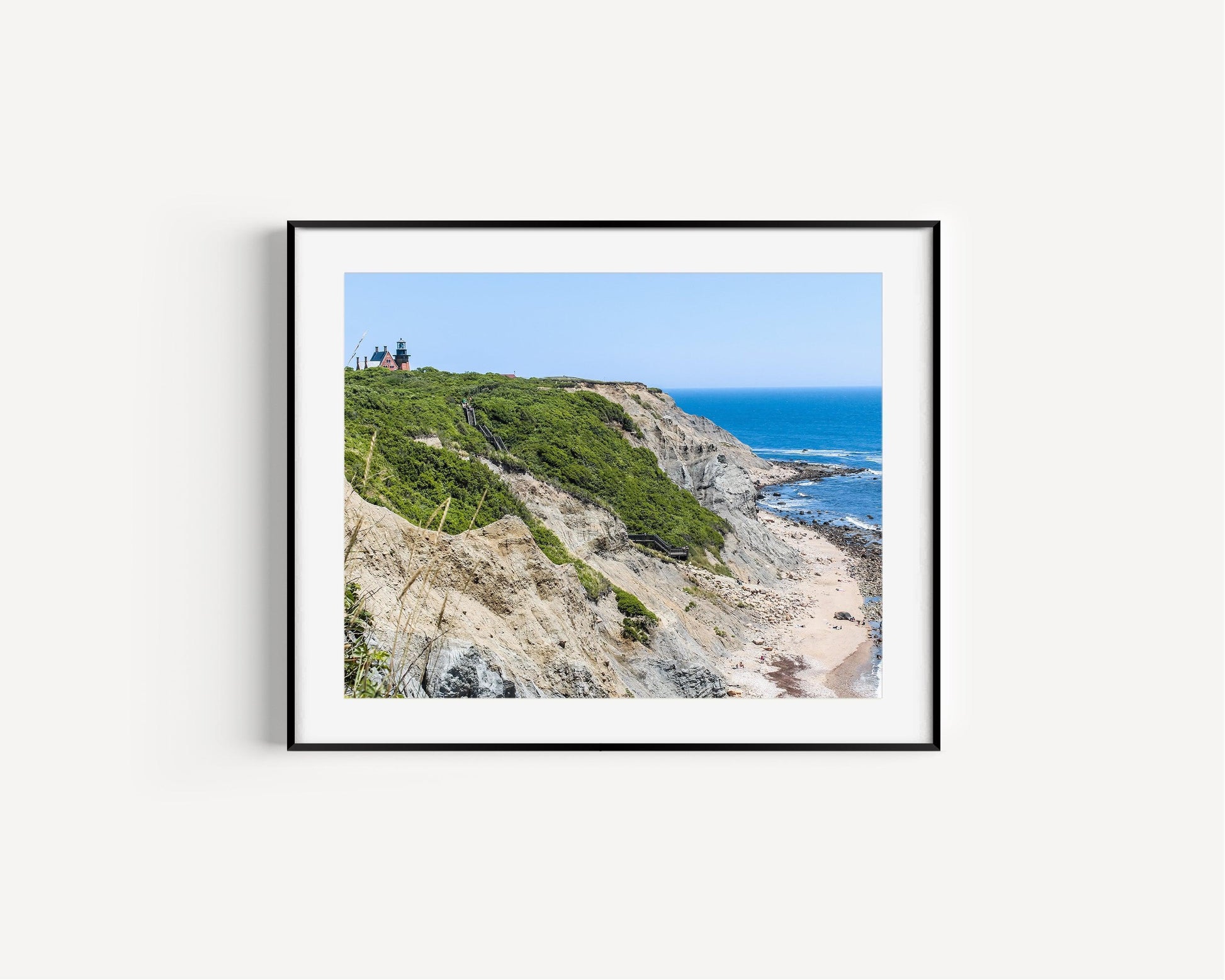 Block Island II | Lighthouse Print - Departures Print Shop