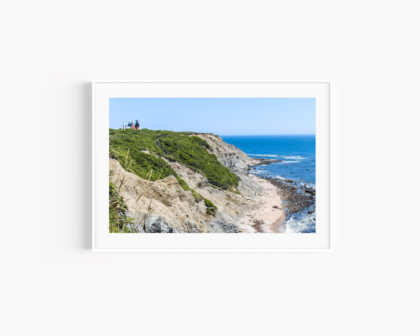 Block Island II | Lighthouse Print - Departures Print Shop