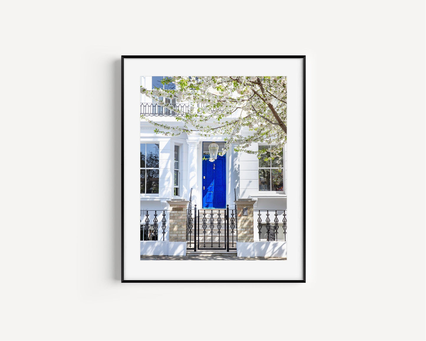 Blue Door Notting Hill | London Print - Departures Print Shop