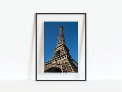 Blue Skies Eiffel Tower | Paris Print - Departures Print Shop