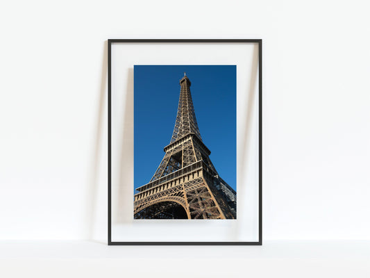 Blue Skies Eiffel Tower | Paris Print - Departures Print Shop