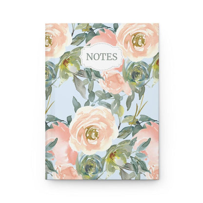 Carolina | Floral Print Hardcover Notebook - Departures Print Shop