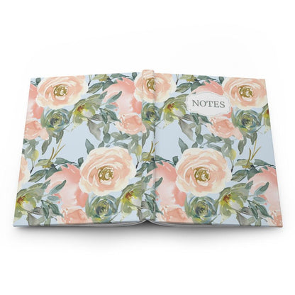 Carolina | Floral Print Hardcover Notebook - Departures Print Shop