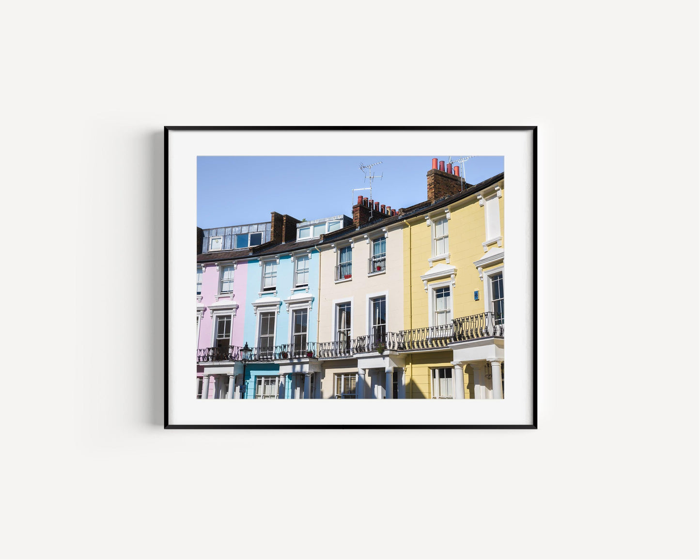 Chalcot Crescent Primrose Hill III | London Print - Departures Print Shop