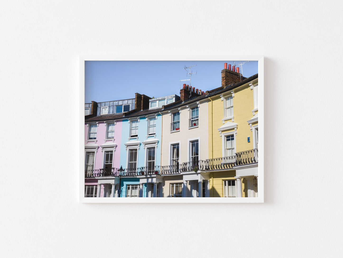 Chalcot Crescent Primrose Hill III | London Print - Departures Print Shop