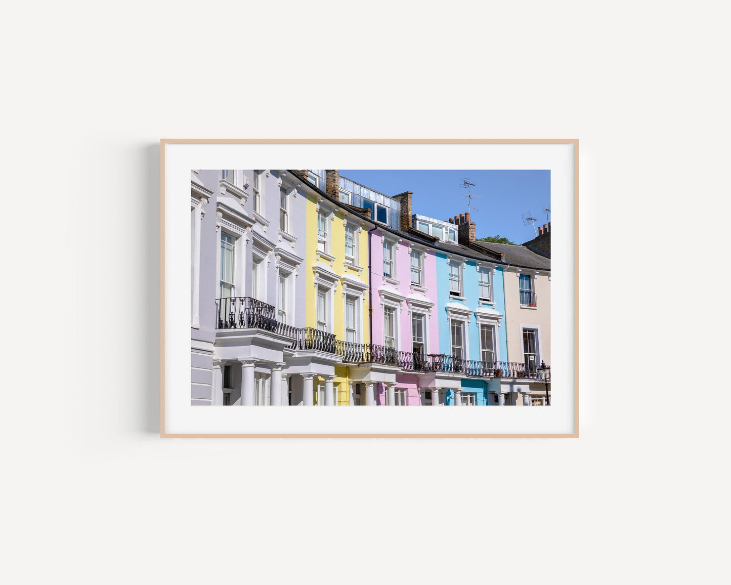 Chalcot Crescent Primrose Hill | London Print - Departures Print Shop