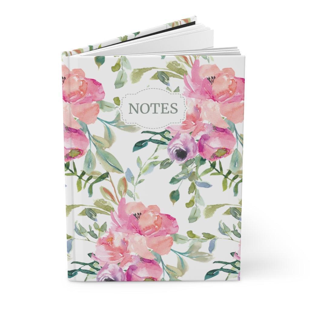 Charleston | Floral Print Hardcover Notebook - Departures Print Shop