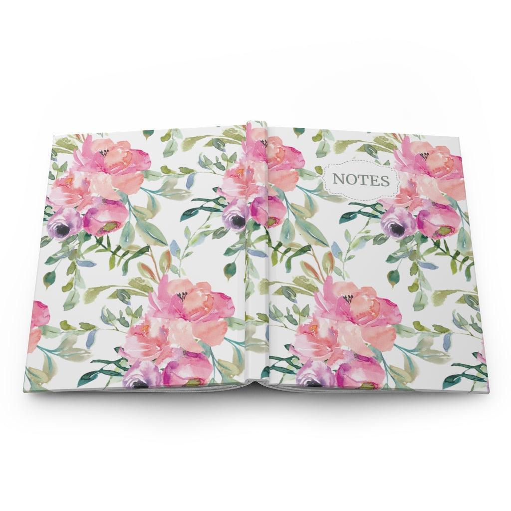 Charleston | Floral Print Hardcover Notebook - Departures Print Shop