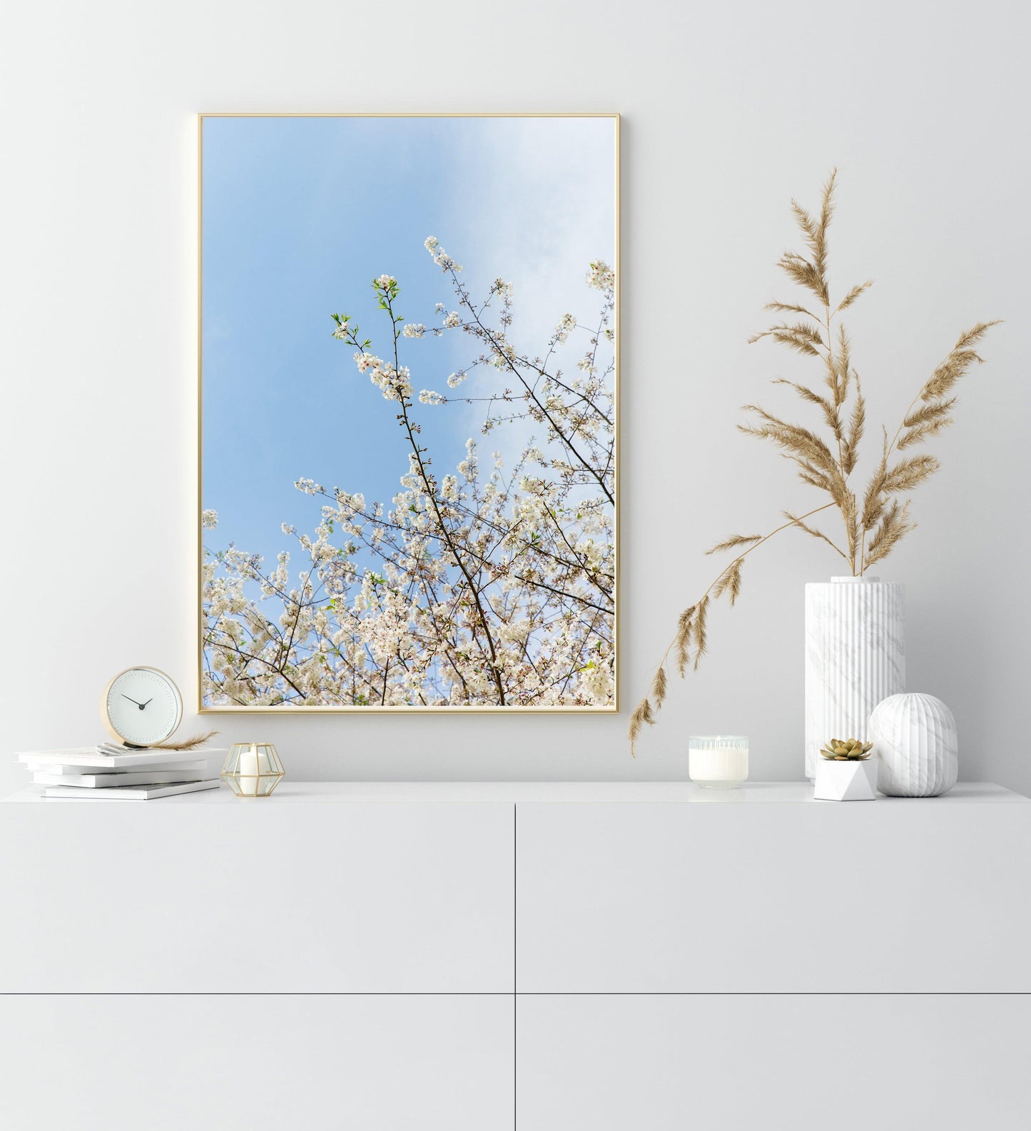 Cherry Blossoms | Floral Print - Departures Print Shop