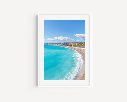 Cote d'Azur II | Nice France Print - Departures Print Shop