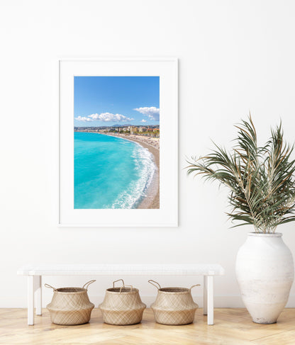 Cote d'Azur II | Nice France Print - Departures Print Shop