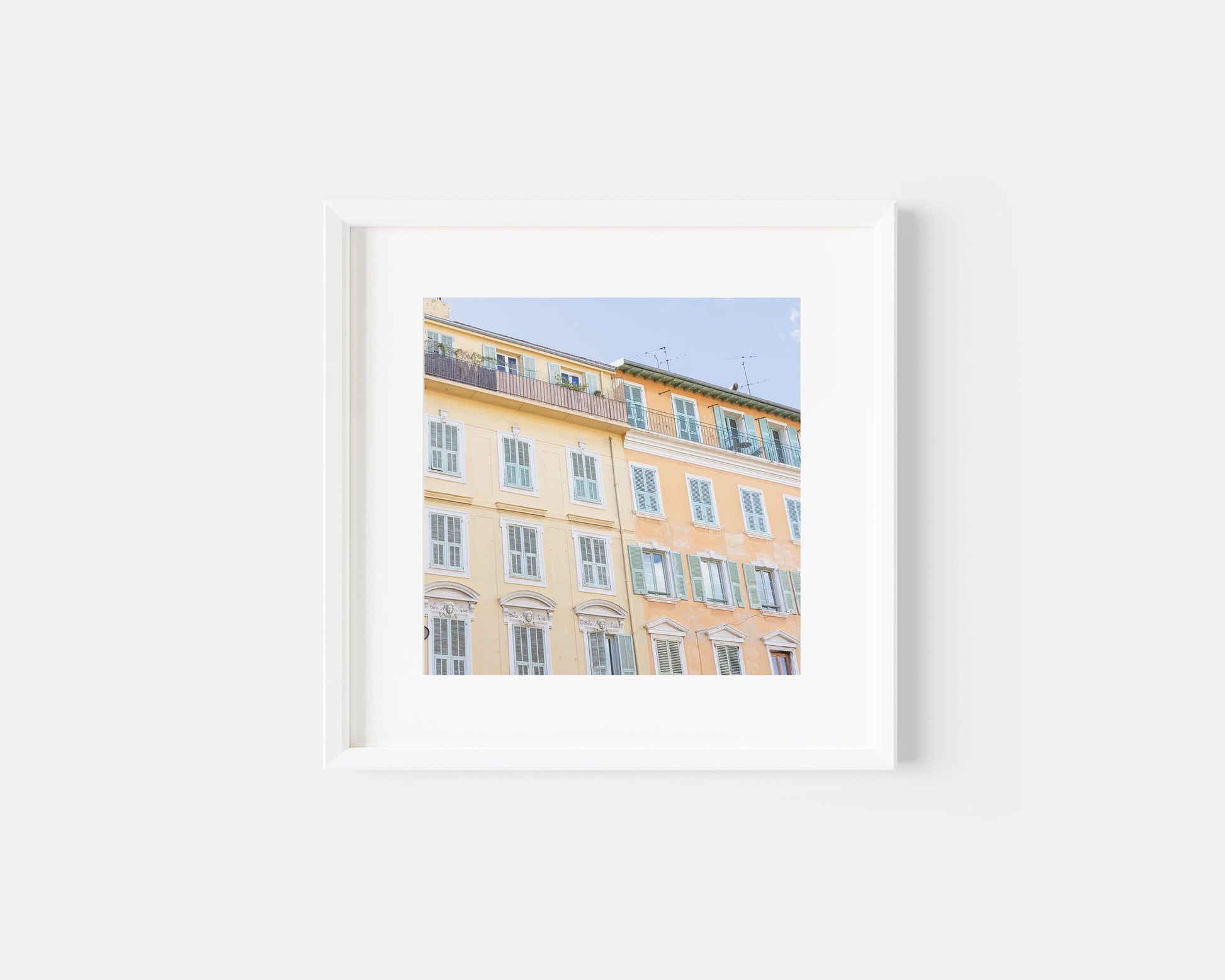 Cote D'Azur Print Set of Four | French Riviera Print - Departures Print Shop