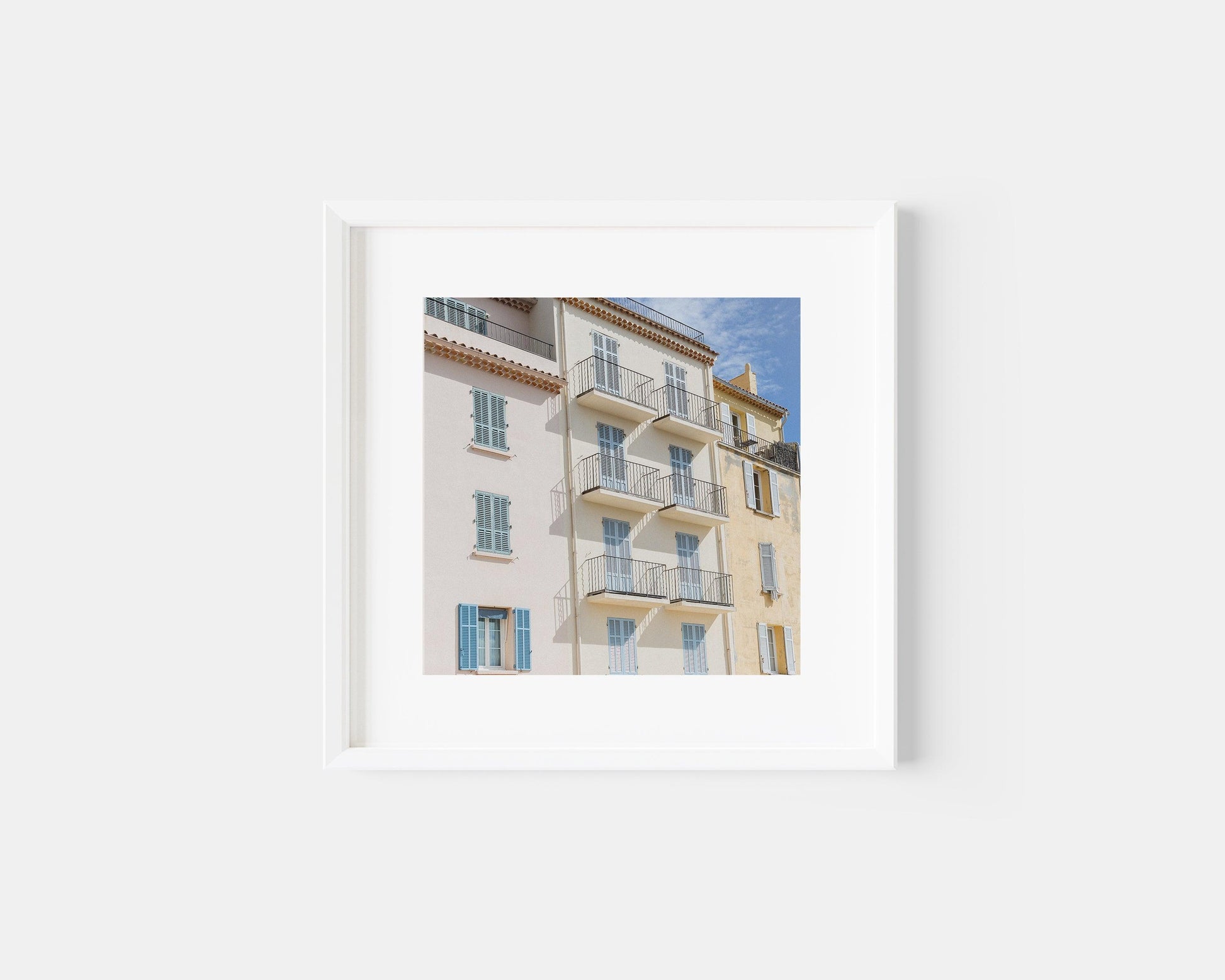 Cote D'Azur Print Set of Four | French Riviera Print - Departures Print Shop