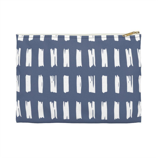 First Class | Blue Check Tote Bag - Departures Print Shop