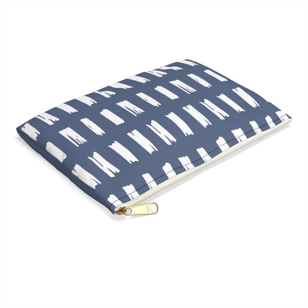 First Class | Blue Check Tote Bag - Departures Print Shop