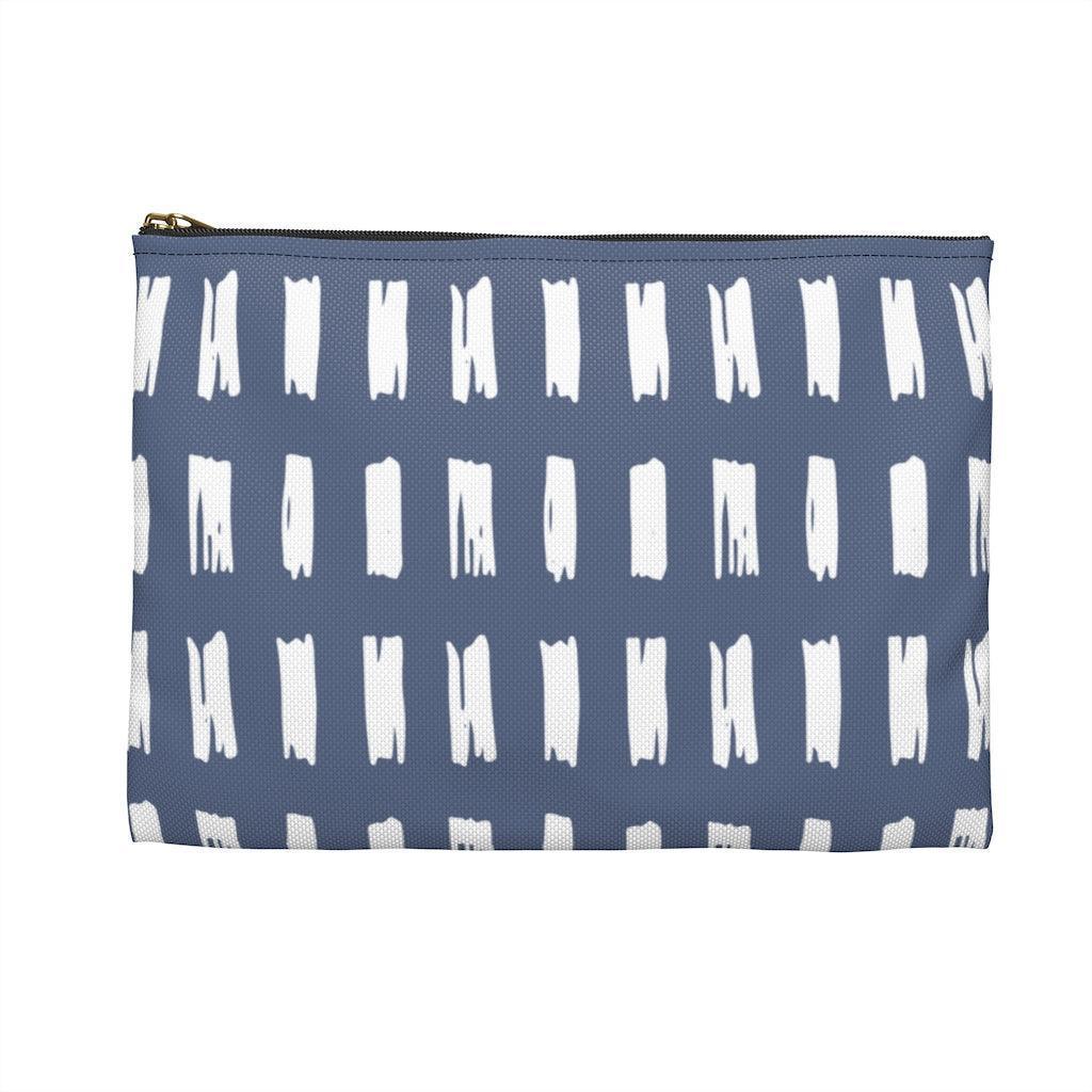 First Class | Blue Check Tote Bag - Departures Print Shop
