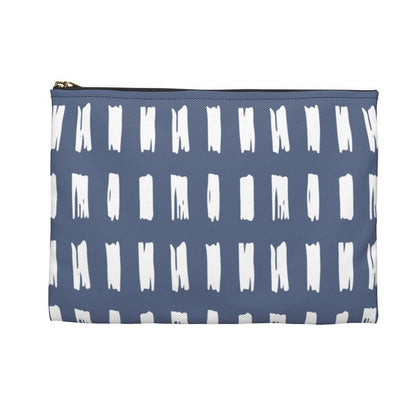 First Class | Blue Check Tote Bag - Departures Print Shop