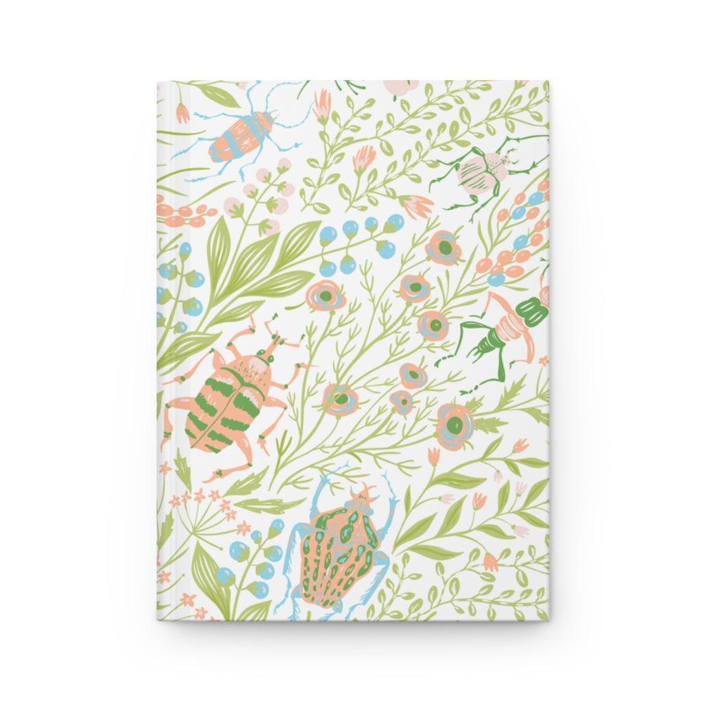 Garden Party | Floral Print Hardcover Notebook - Departures Print Shop