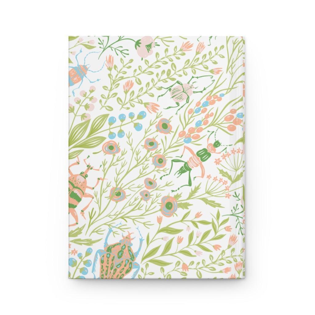 Garden Party | Floral Print Hardcover Notebook - Departures Print Shop