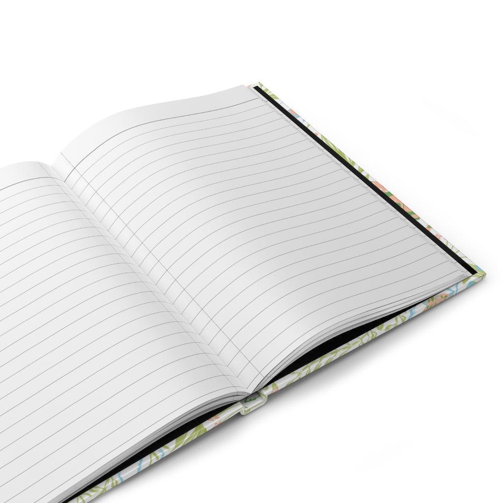Garden Party | Floral Print Hardcover Notebook - Departures Print Shop