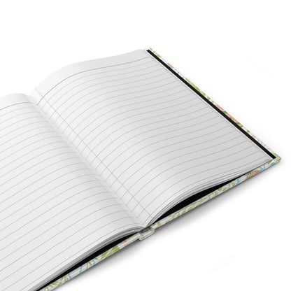 Garden Party | Floral Print Hardcover Notebook - Departures Print Shop