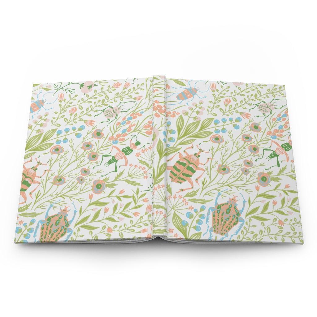 Garden Party | Floral Print Hardcover Notebook - Departures Print Shop