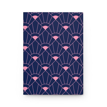 Hidden Gem | Geometric Print Hardcover Notebook - Departures Print Shop