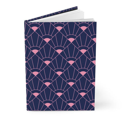 Hidden Gem | Geometric Print Hardcover Notebook - Departures Print Shop