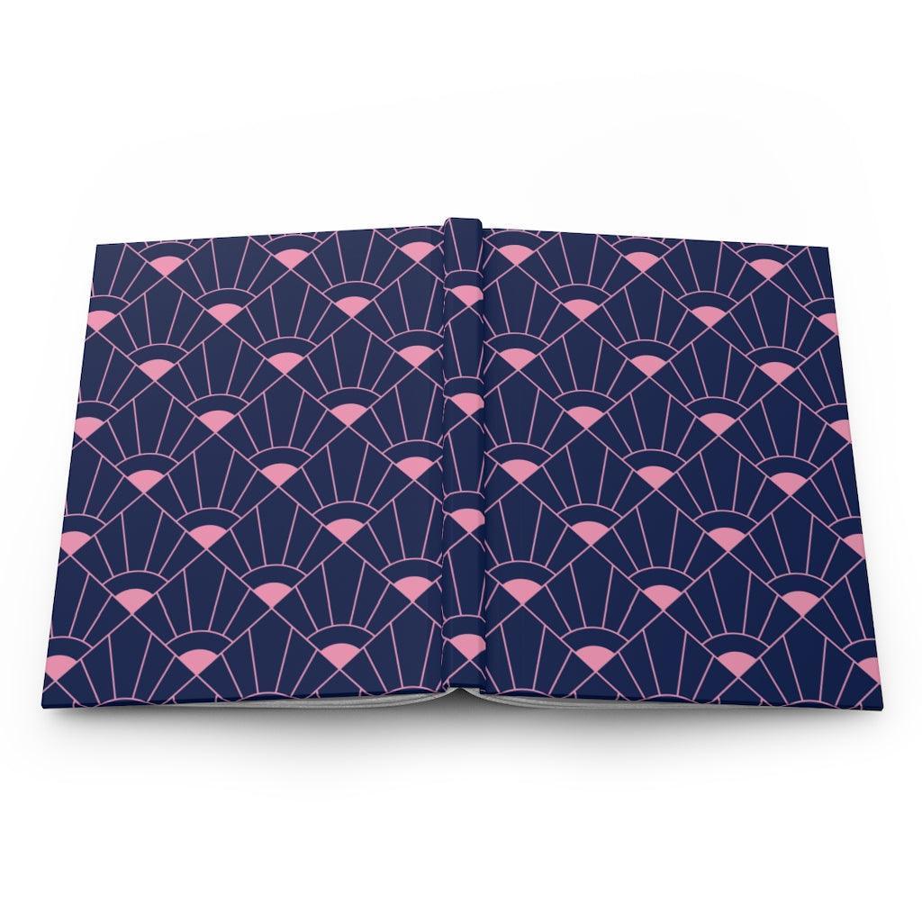 Hidden Gem | Geometric Print Hardcover Notebook - Departures Print Shop