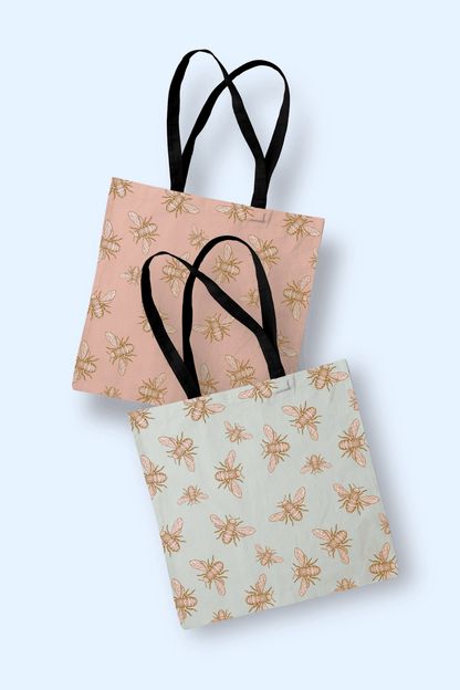 Honey Bee | Bee Shopping Tote - Departures Print Shop