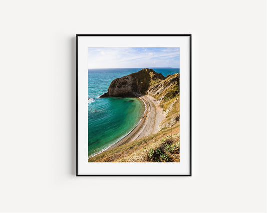 Man o' War Cove II | Aerial Beach Print - Departures Print Shop