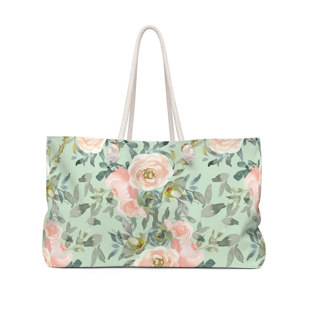 Memphis | Floral Print Beach Bag - Departures Print Shop