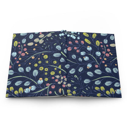 Midnight Garden | Floral Print Notebook - Departures Print Shop