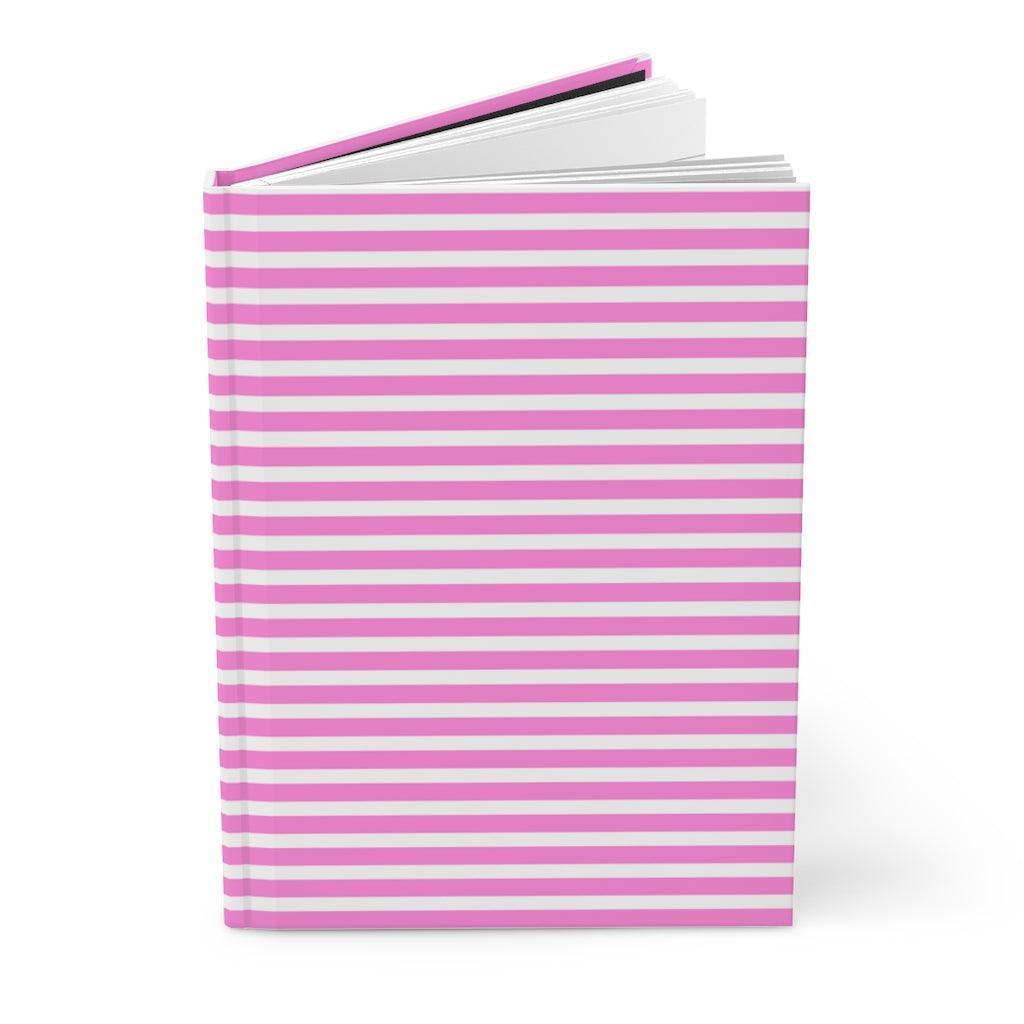 Nantucket | Striped Hardcover Notebook - Departures Print Shop