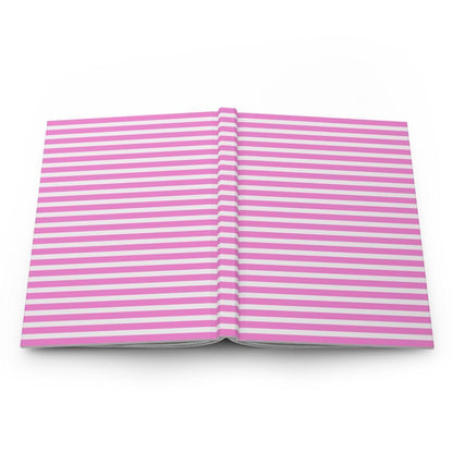 Nantucket | Striped Hardcover Notebook - Departures Print Shop