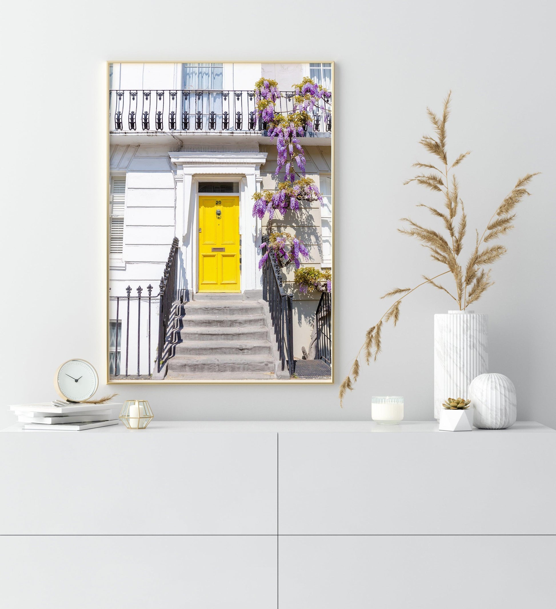 Notting Hill Wisteria | London Photography Print - Departures Print Shop