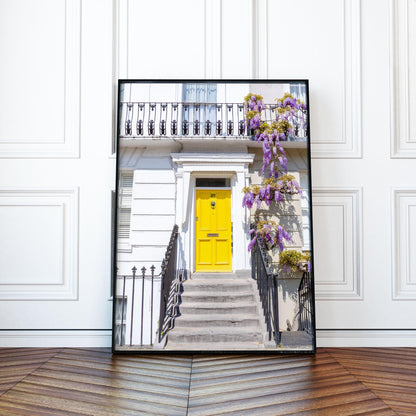 Notting Hill Wisteria | London Photography Print - Departures Print Shop