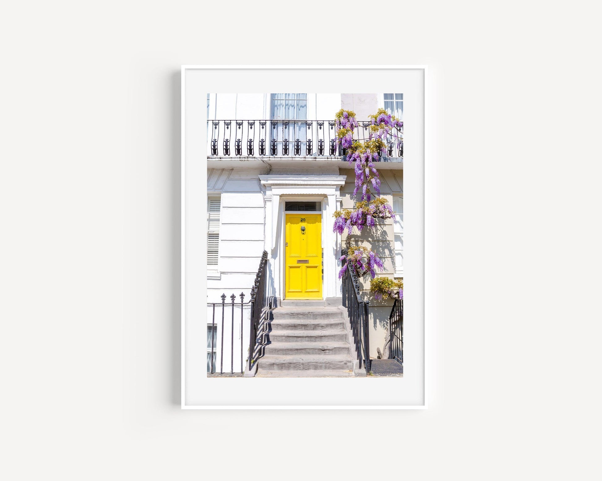 Notting Hill Wisteria | London Photography Print - Departures Print Shop