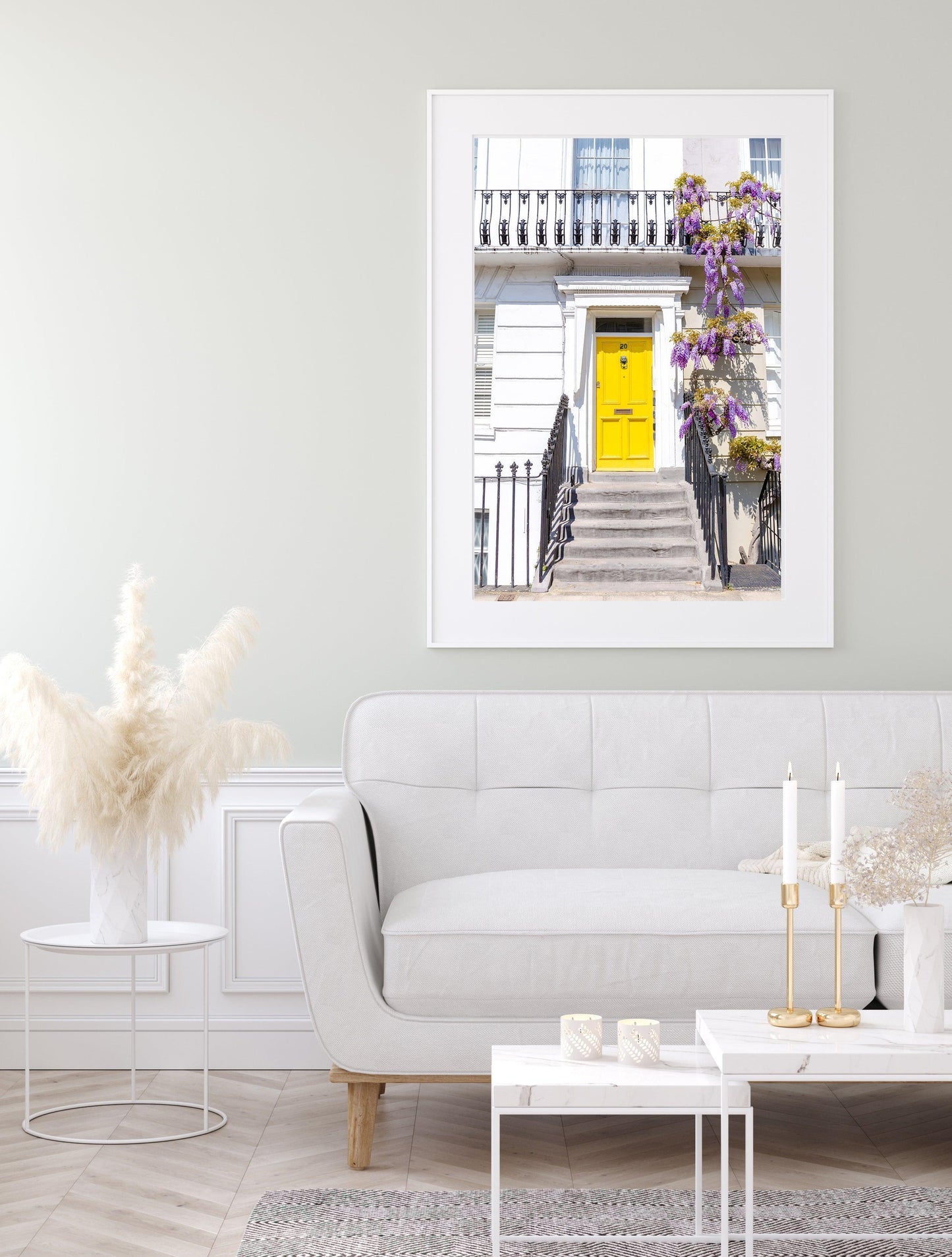 Notting Hill Wisteria | London Photography Print - Departures Print Shop