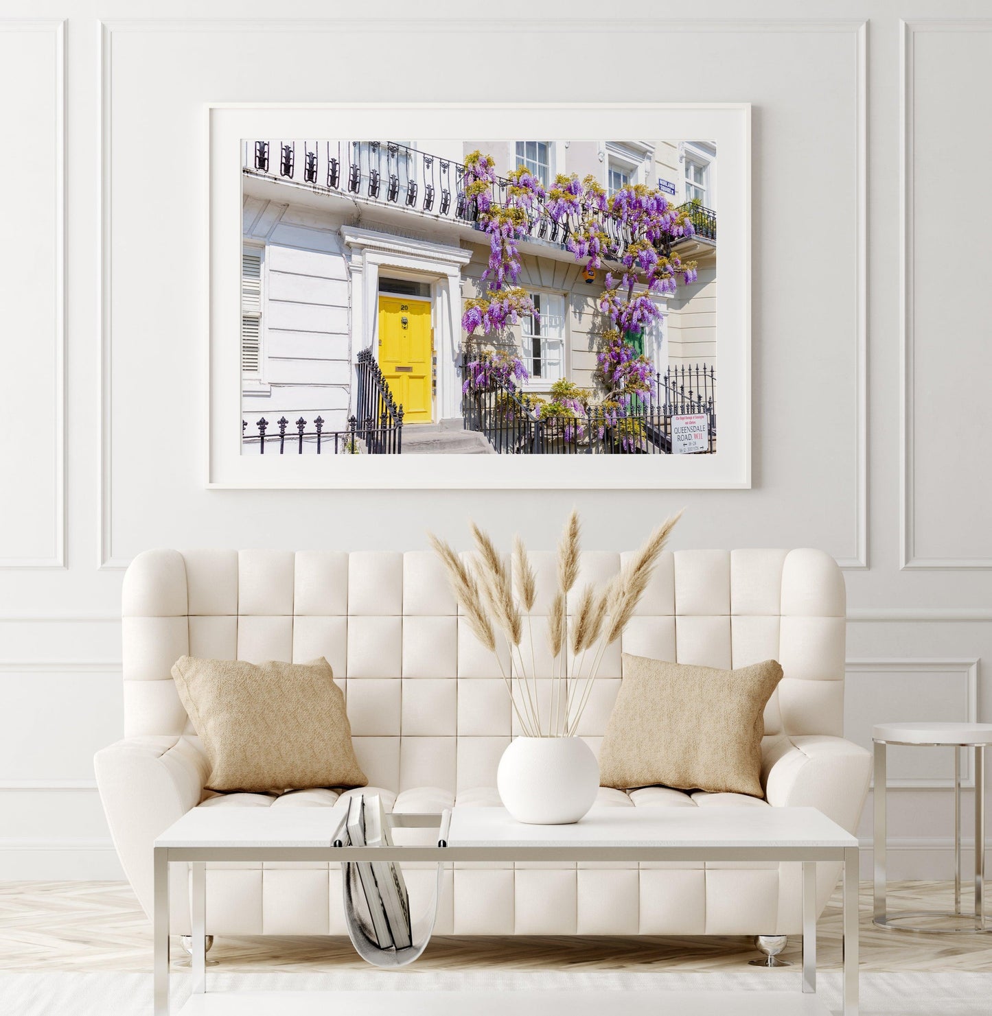 Notting Hill Wisteria II | London Print - Departures Print Shop