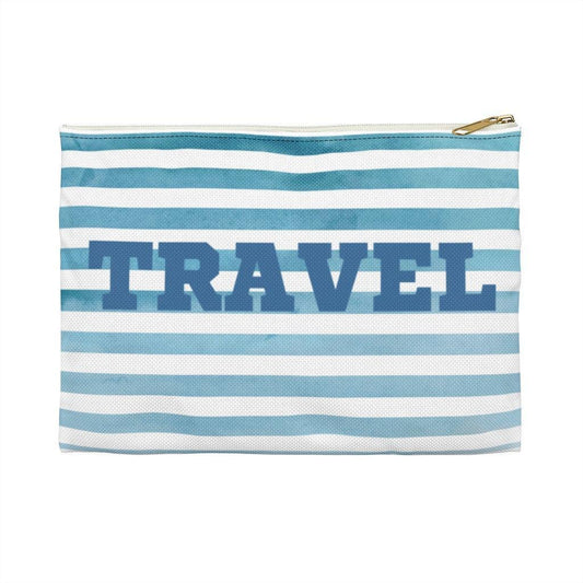 Ocean Blue | Striped Tote Bag - Departures Print Shop