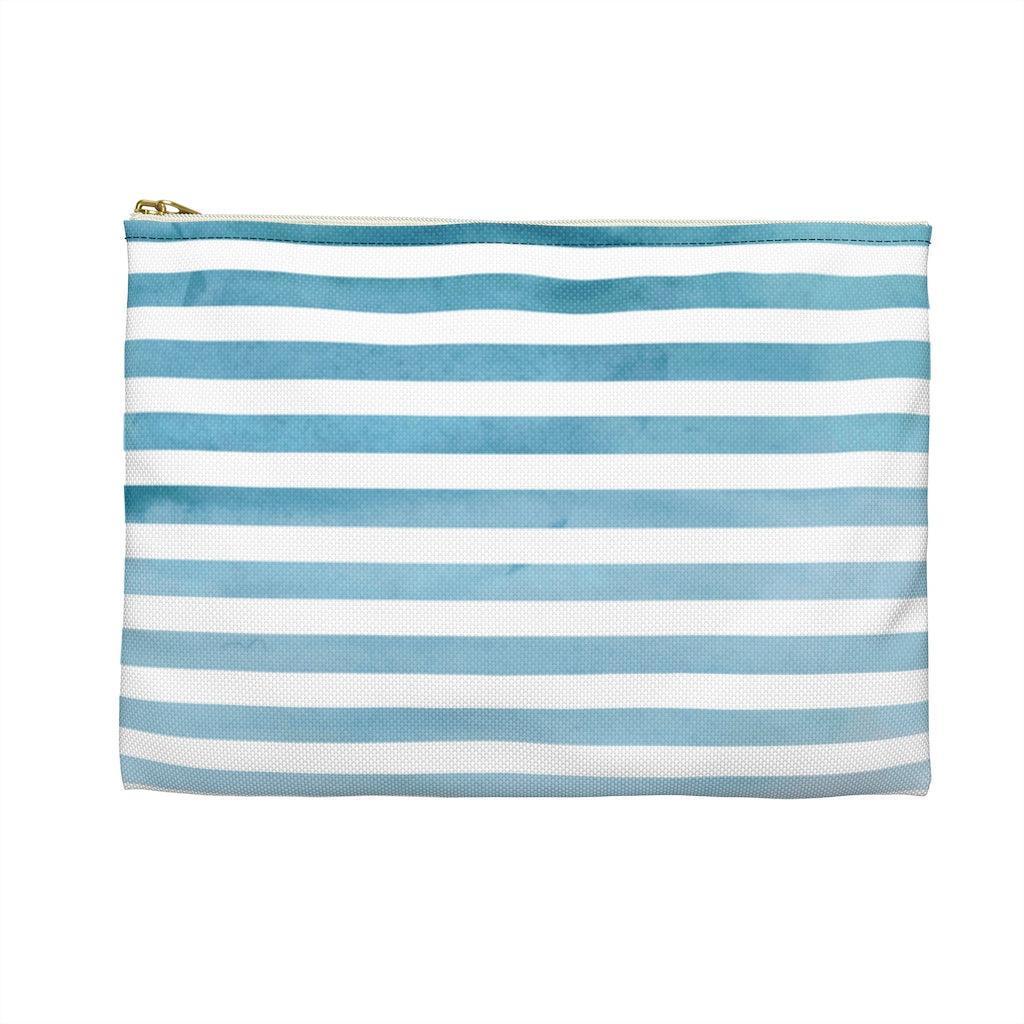 Ocean Blue | Striped Tote Bag - Departures Print Shop