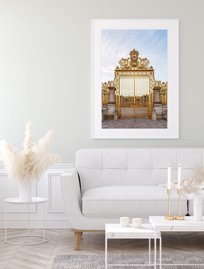 Palace of Versailles Gate | France Print - Departures Print Shop