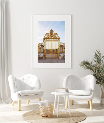 Palace of Versailles Gate | France Print - Departures Print Shop